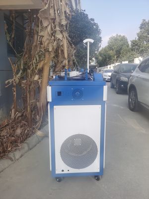CE 1000W 1080nm स्टेनलेस स्टील स्पॉट लेजर वेल्डिंग मशीन