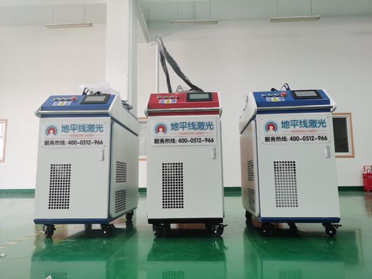 1000W 1080nm हाथ में लेजर वेल्डर फाइबर लेजर वेल्डिंग उपकरण डबल पेंडुलम