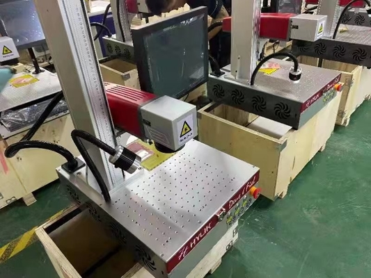 कंप्यूटर सिस्टम के साथ मैक्सफोटोनिक्स रेकस लेजर मार्किंग मशीन Ezcad कार्ड 20W