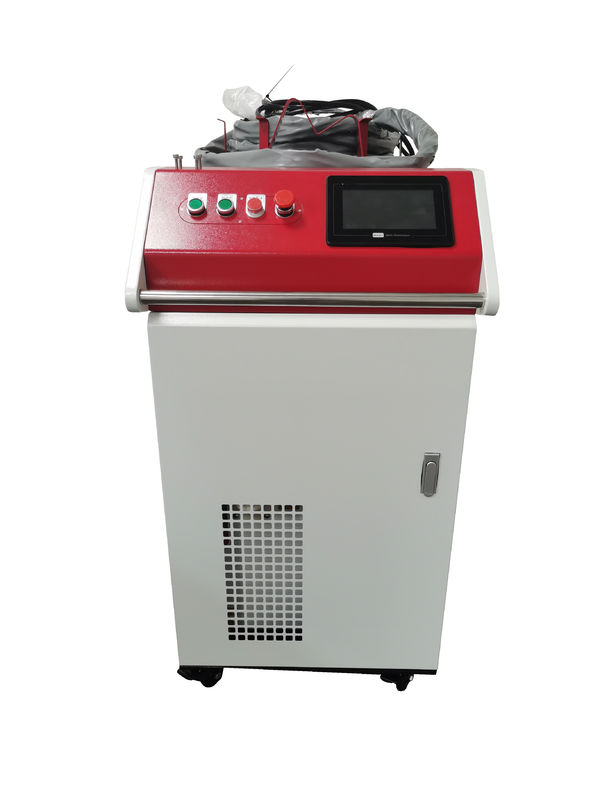 हैंडहेल्ड 1000W 1080nm IPG MAX लेजर वेल्डिंग मशीन CW IEC60204