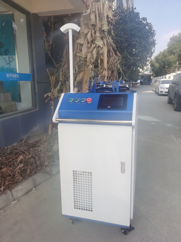 CE 1000W 1080nm स्टेनलेस स्टील स्पॉट लेजर वेल्डिंग मशीन