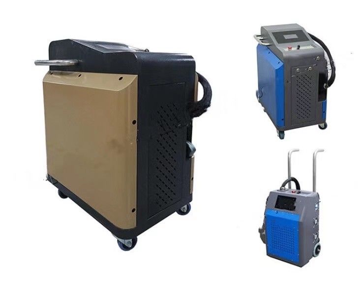 पल्स 200W 0.05 मिमी लेजर पेंट और जंग हटाने उपकरण
