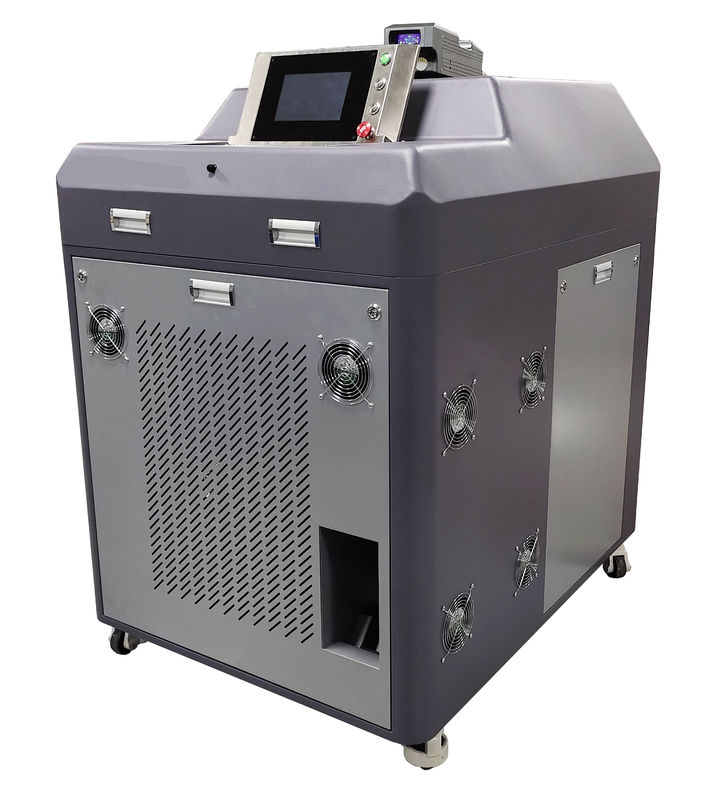 AC110V 1068nm 500w 0.01mm लेजर क्लीनर पोर्टेबल लेजर जंग हटाने की मशीन