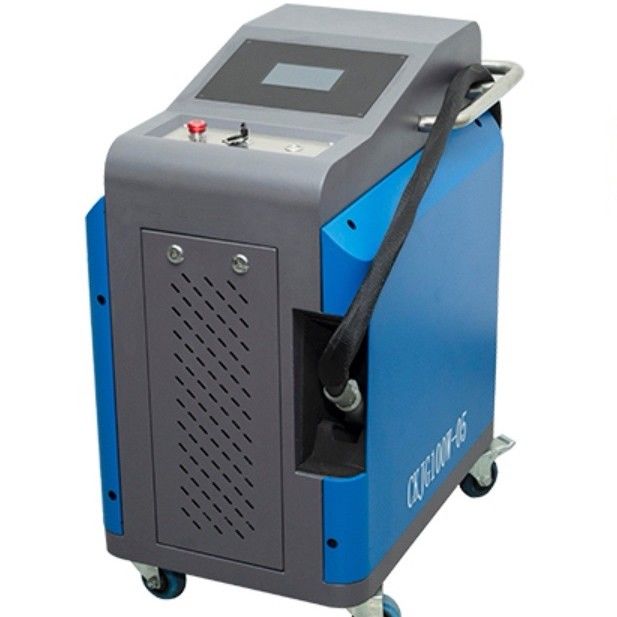 पोर्टेबल 100W जंग हटाने लेजर क्लीनर उच्च गुणवत्ता और थोक के लिए लागत प्रभावी के साथ