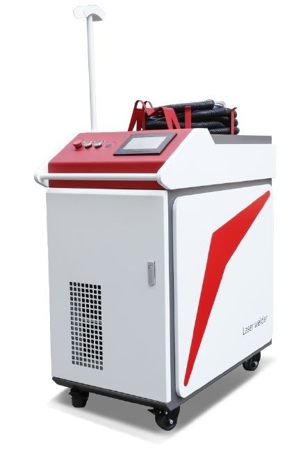 डबल पेंडुलम पोर्टेबल लेजर वेल्डर 1000W 1500W एडजस्टेबल स्पॉट