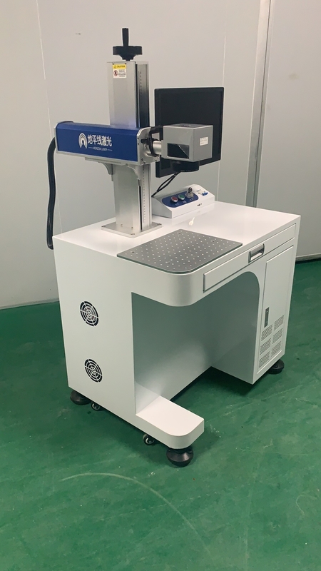 रोटरी 0.5ms 20W 30W फाइबर लेजर मार्किंग मशीनें EZCAD नियंत्रण